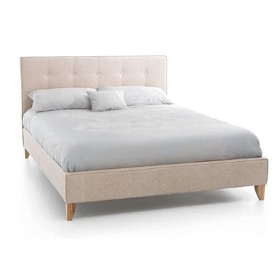 Puffy Upholstered Bed - Pillow Top Pocket Spring Mattress (With Memory Foam) by R2R Queen Size (160cm x 200cm)