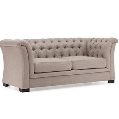 Two Seater Tufted Button Sofa