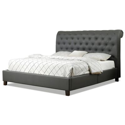 Cassy Upholstered Bed Queen Size 160x200 cm