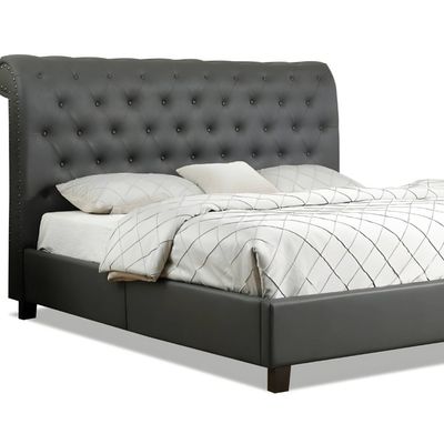 Cassy Upholstered Bed Queen Size 160x200 cm