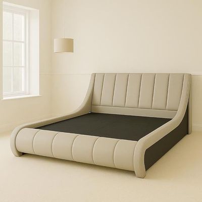 Audraya Upholstered Queen Size Bed (Without Mattress)160 x 200 by
