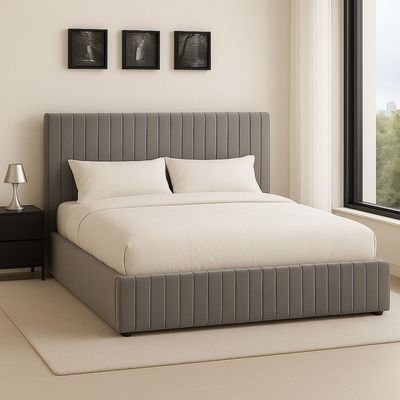 Destiny Queen bed (W160X200) with spring mattress