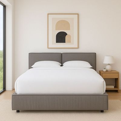 Motivita Comfort Upholstered Bed Pillow Top Pocket Spring Mattress With Memory Foam By Queen Size 160cmx200cm
