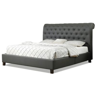 Mathis Comfort Upholstered Bed Without Mattress Super King Size 200x200cm