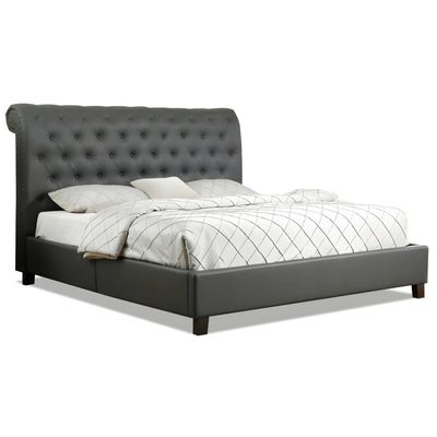 Mathis Comfort Upholstered Bed Without Mattress Super King Size 200x200cm