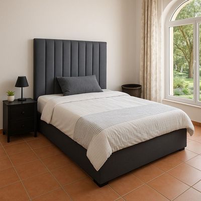 Mexxony Comfort Upholstered Bed Pillow Top Pocket Spring Mattress With Memory Foam By King Size 180x200cm