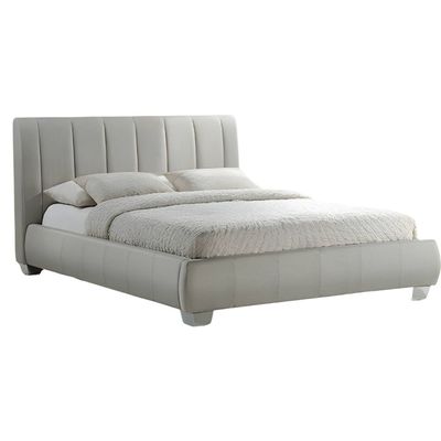 R2R Paola Cream King Size Bed (grey)