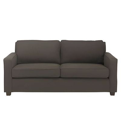 R2R Two Seater Sofa Fabric Sofa Black