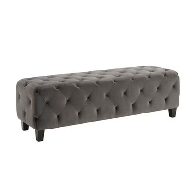 Tufted Design Storage Bench