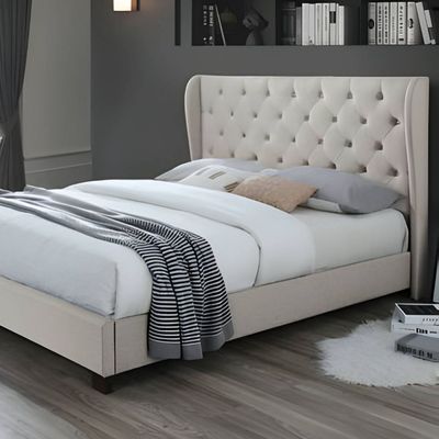 Maxonic Comfort Upholstered Bed Pillow Top Pocket Spring Mattress With Memory Foam By King Size 180cmx200cm