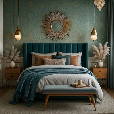 Highworth Bed Frame In New Design King Size 180x200 cm (Mattress not included)