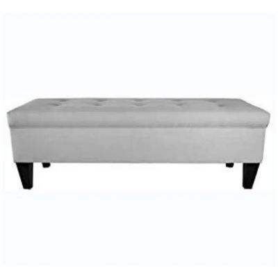 Tuffted Bench Medium, Light Gray - STB3/GREY