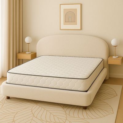 Sirius Cosmo Designer Queen Size Bedframe only (160x200 cm-compatible Mattress size)