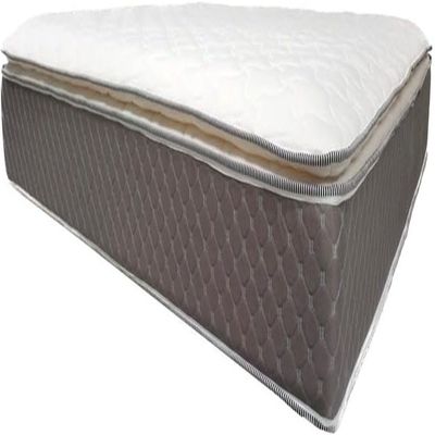 Pillow Top Orthopaedic Mattress (King Size- 180x200 cm) GREY BORDER