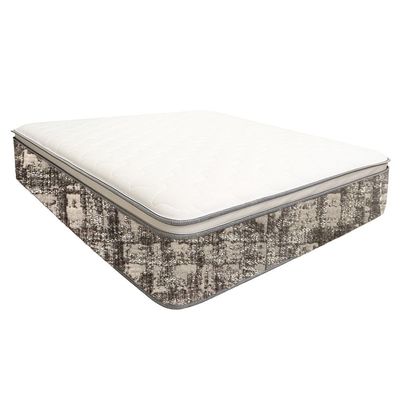 Pillow Top Orthopaedic Mattress (King Size- 180x200 cm) GREY BORDER