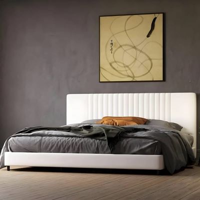 Audraya Upholstered King Size Bed Without Mattress 180x200 cm
