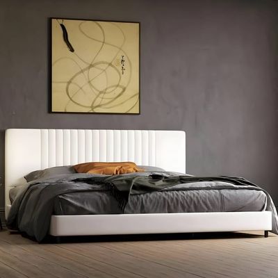 Audraya Upholstered King Size Bed Without Mattress 180x200 cm