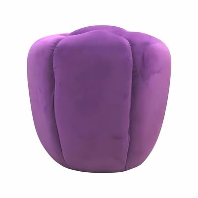 Beautiful Designer Pouffe 35x40 Purple