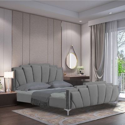 Jackson Upholstered 180X200 King Bed Jackson Upholstered 180X200 King Bed