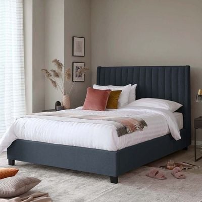 Bella Wingbed 180X200 King Bed/Navy 