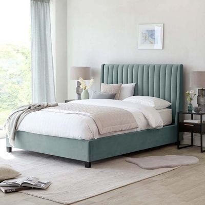 Bella Wingbed 180X200 King Bed/SeaGreen