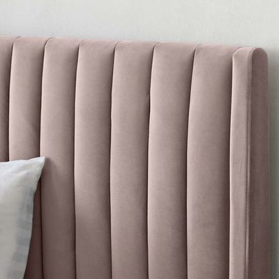 Bella Wingbed 180X200 King Bed/Pink 