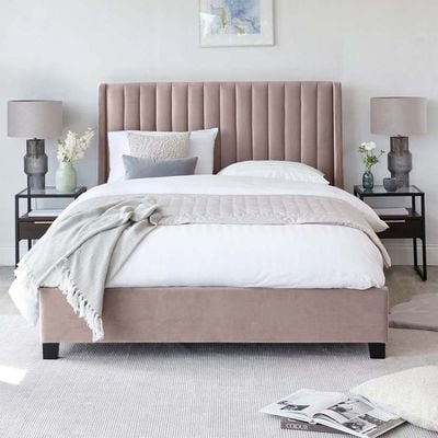 Bella Wingbed 180X200 King Bed/Pink 