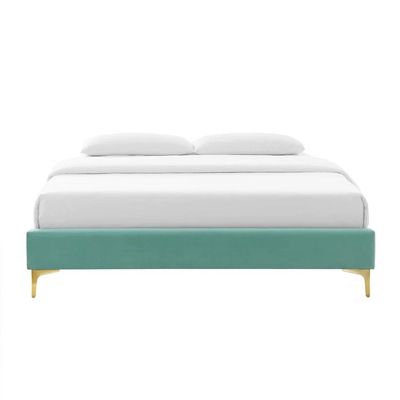 Sutton Velvet180X200 King Bed/Teal Sutton Velvet180X200 King Bed/Teal