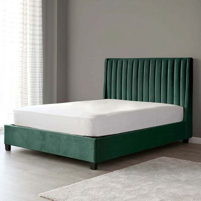 Bella Wingbed 120X200 Single Bed/Green
