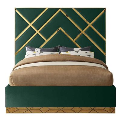Wayfair Velvet 120X200 Single Bed Green
