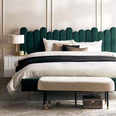 Matteo Plush Velvet 120X200 Single Bed Matteo Plush Velvet 120X200 Single Bed