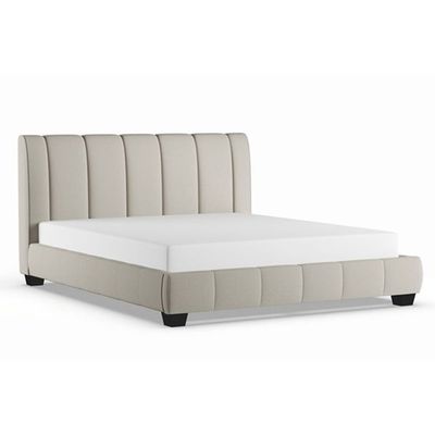 Olson Modern Platform 100X200 Single Bed Beige