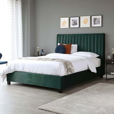 Bella Wingbed 100X200 Single Bed/Green