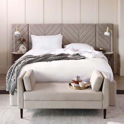 Prime Wall Panel Headboard 100X200 Single Bed/Beige