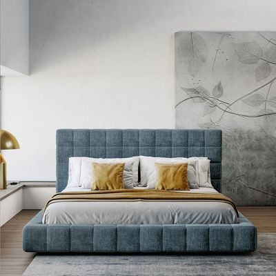 Alto Square Upholstered 100X200 Single Bed Alto Square Upholstered 100X200 Single Bed
