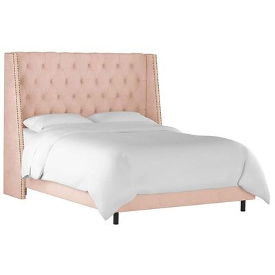 Skyline Wingback 200X200 Super King Bed /Peech