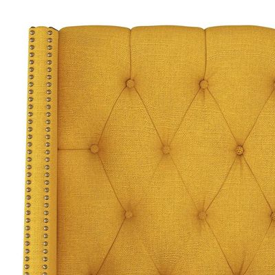 Skyline Wingback 200X200 Super King  Bed /Yellow