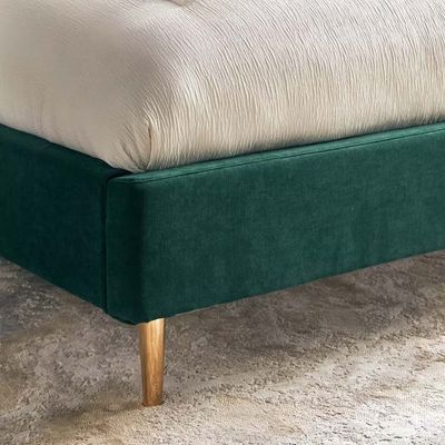 Matteo Plush Velvet 200X200 Super King Bed 