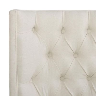 Jennifer Brooklyn Tufted Headboard 200X200 Super King  Bed /Beige