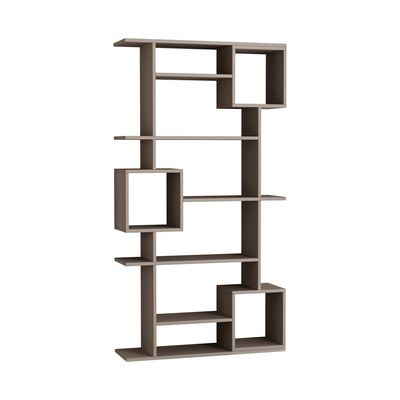 Mourah Soto Bookcase - Light Mocha - 2 Years Warranty