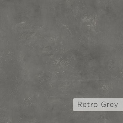 Mourah Tetra Tv Stand Up To 43 Inches With Storage - Retro Grey - 2 Years Warranty