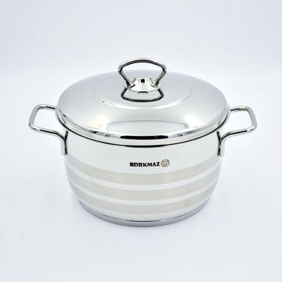  Astra Stainless steel Casserole 16x10 cm / 2.0 l.