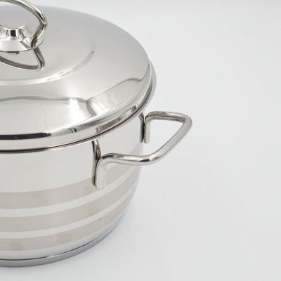  Astra Stainless steel Casserole 16x10 cm / 2.0 l.