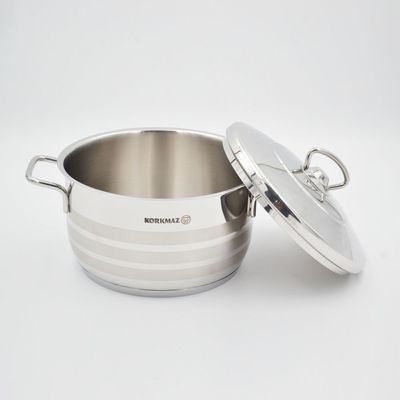  Astra Stainless steel Casserole 18x10 cm / 2.5 l.