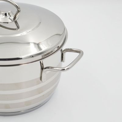  Astra Stainless steel Casserole 18x10 cm / 2.5 l.
