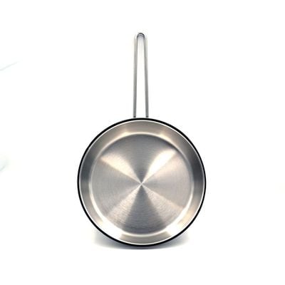  Astra Stainless steel Frypan w/out Lid 20x5 cm /  1.5 l.