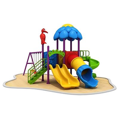 MYTS Outdoor  Activity Playcentre with Series of slides and 3 swings for kids