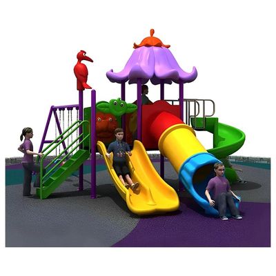MYTS Outdoor  Activity Playcentre with Series of slides and 3 swings for kids