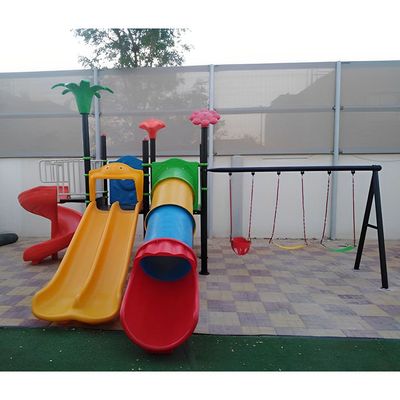 MYTS New Cute Outdoor  Activity Playcentre with slides and 3 swings for kids