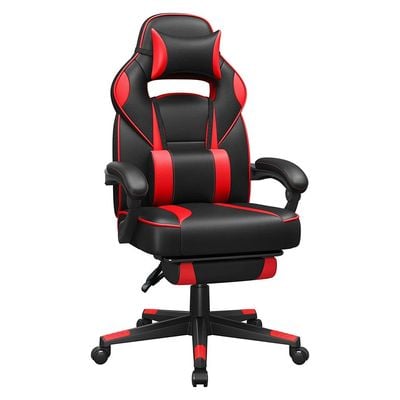 Songmics Black and Red Obg73Brv1 Modern Gaming Chairs for Playstation, Office, Gaming Station, Home, Study Room by Mahmayi